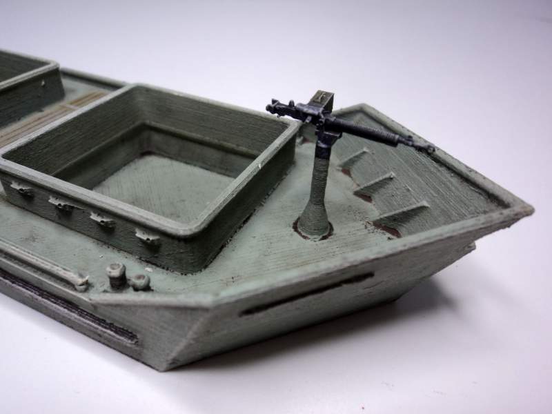WWII Soviet Tender & landing craft 1:56 (28mm)