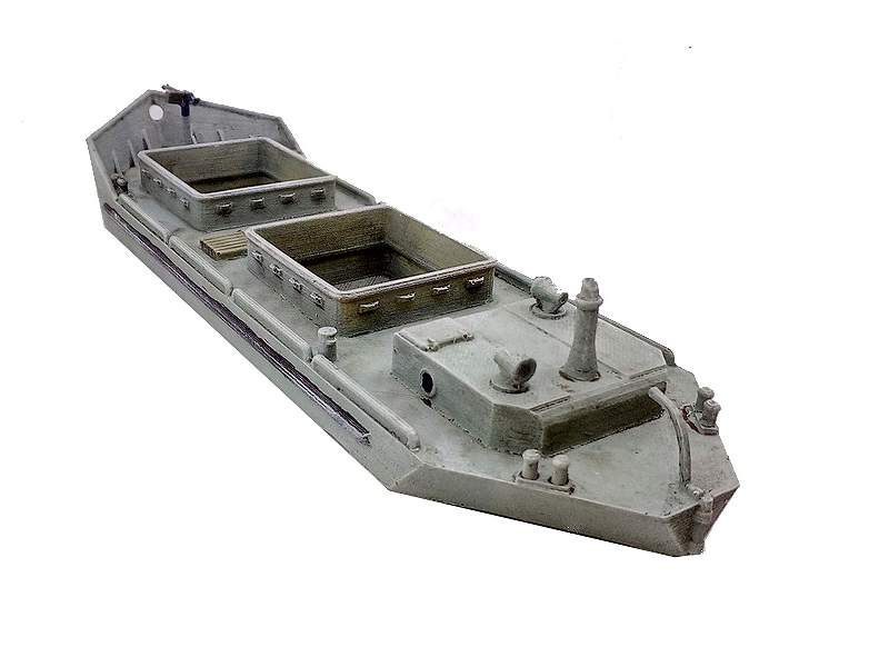 WWII Soviet Tender & landing craft 1:56 (28mm)