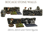 Stone walls set, 28mm 1:56 scale