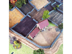Stone walls set, 28mm 1:56 scale
