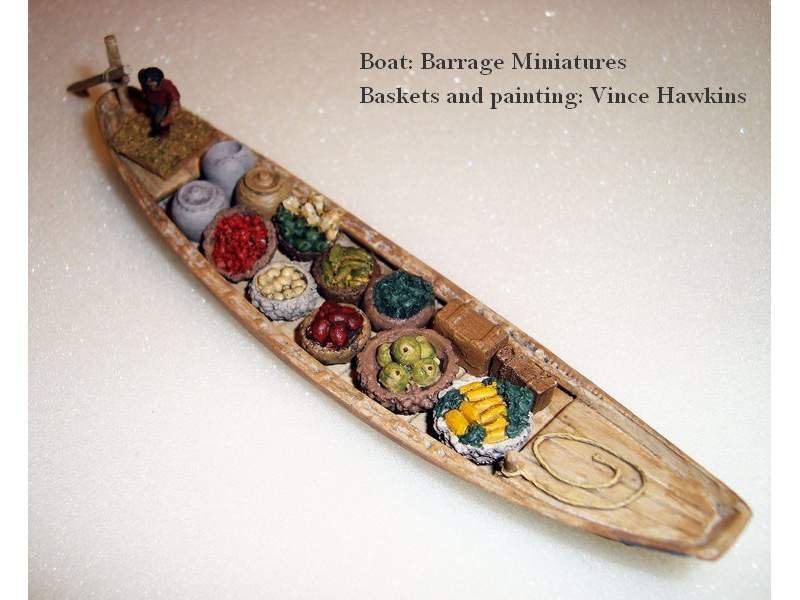 Vietnam River Boat 1:56 (28mm)