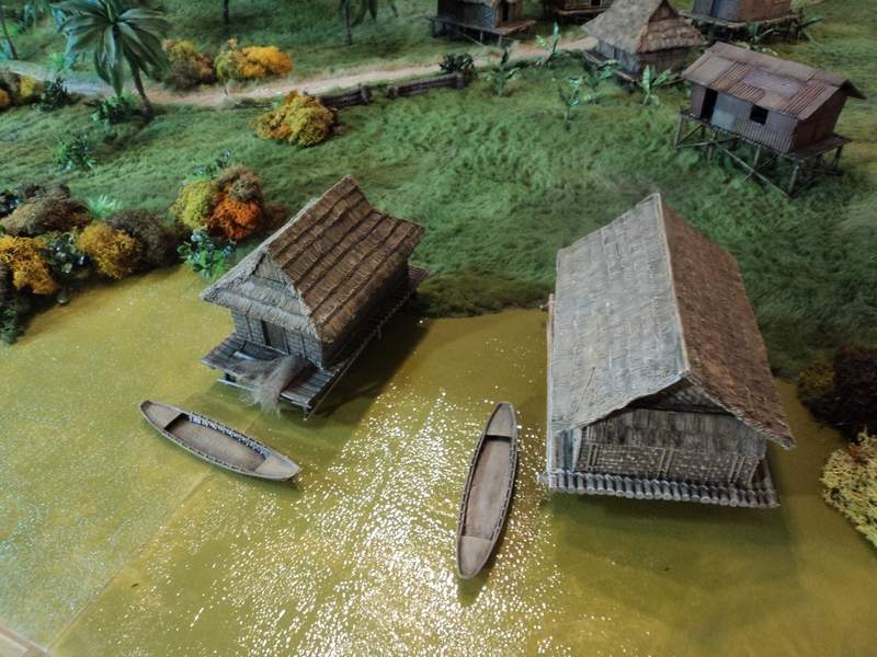 Vietnam River Boat 1:56 (28mm)