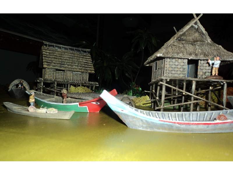 Vietnam River Boat 1:56 (28mm)