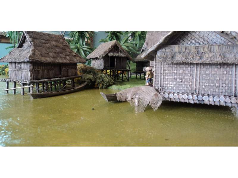 Vietnam River Boat 1:56 (28mm)