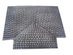 Cobblestone road – 3 way junction, 28mm 1:56 scale