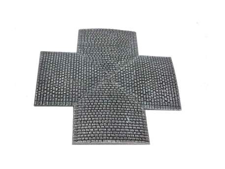 Cobblestone road – crossroad section, 28mm 1:56 scale