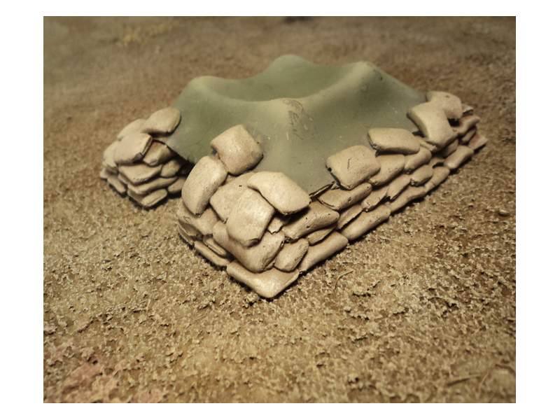 Vietnam Firebase shelter 1:56 (28mm)