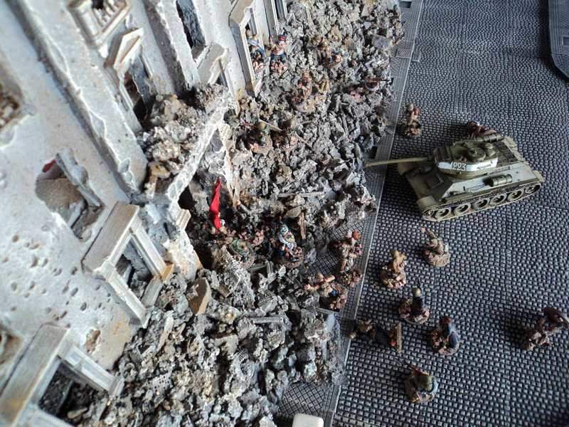 Cobblestone street, 28mm,1:56 scale