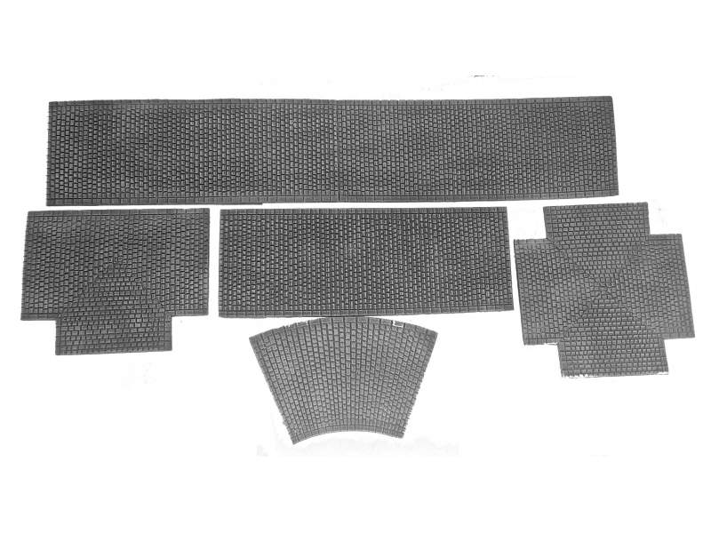 Cobblestone road – large, 28mm 1:56 scale