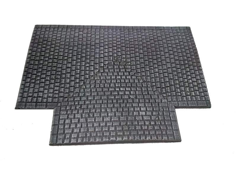 Cobblestone road – 3 way junction, 28mm 1:56 scale