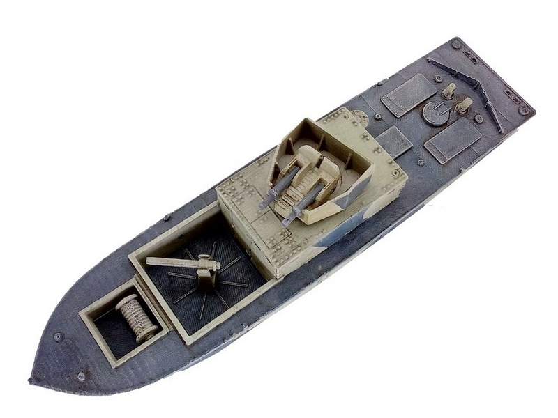 LCS(M) British Landing Craft Support(MK3) 1:56 (28mm)