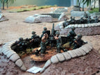 Firebase howitzer emplacement 1:56 (28mm)