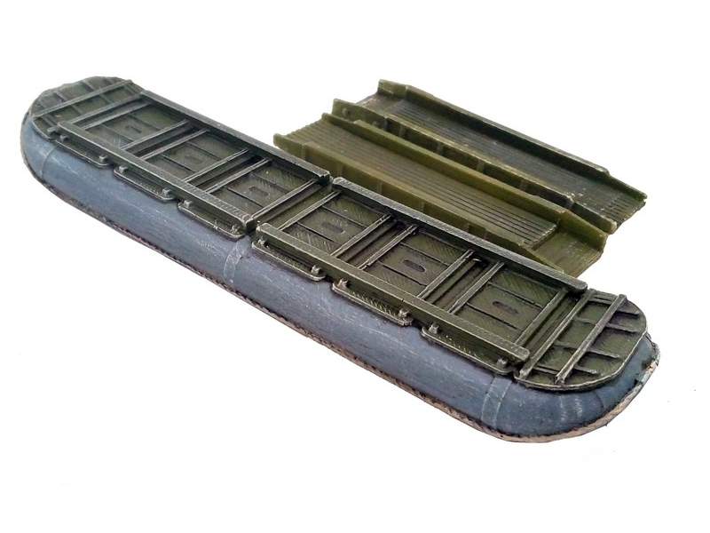 US M2 Inflatable Pontoon Bridge 28mm (1:56)