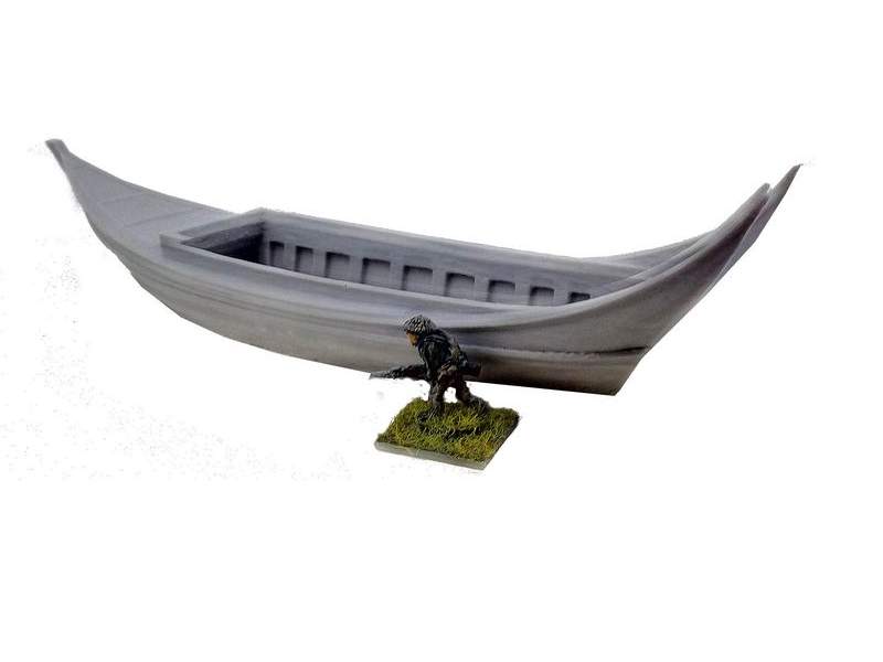 Burmese boat 1:72 (20mm)