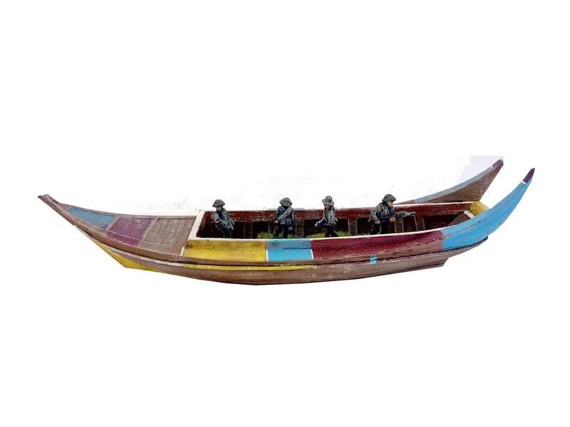 Burmese boat 1:72 (20mm)