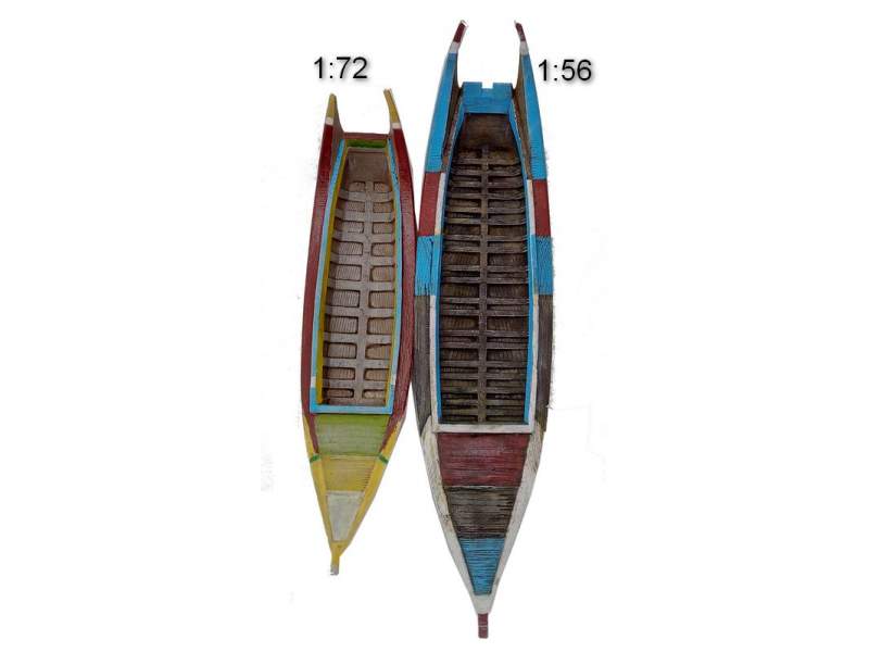 Burmese boat 1:72 (20mm)