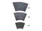 Cobblestone road – bent section, 20mm 1:72 scale
