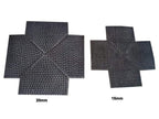 Cobblestone road – crossroad section, 20mm 1:72 scale