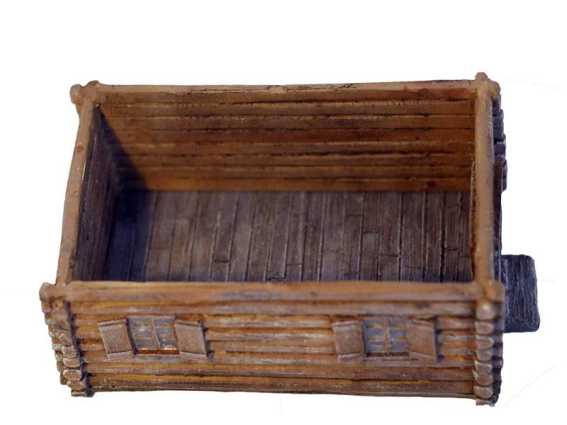 French Indian War Log Church 1:56 (28mm)