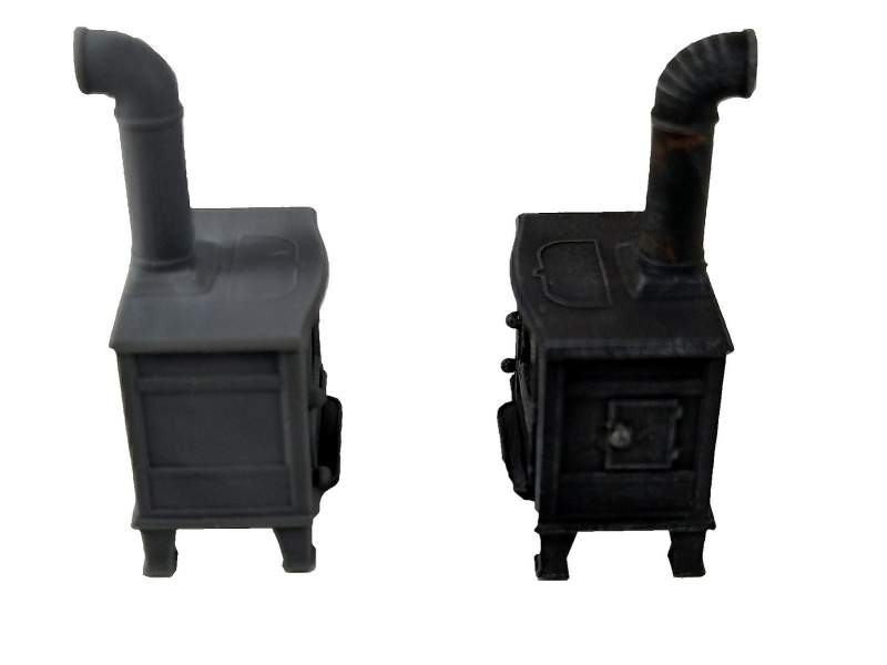 Wood stove 28mm (1/56)