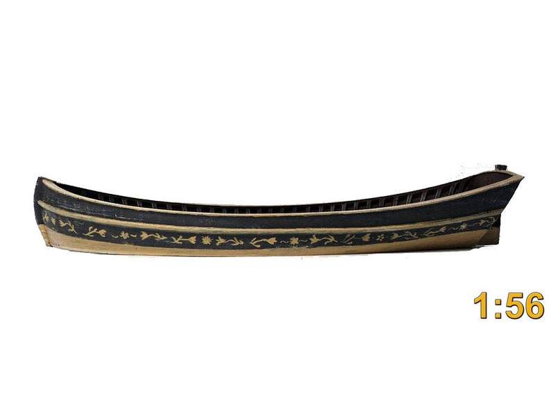 Pirate Boat , Dinghy for 28mm 1:56 (28mm)