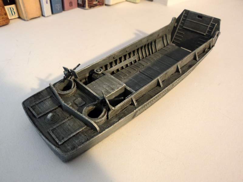 LCVP Higgins (Late armored version) US landing craft 1:56 (28mm)