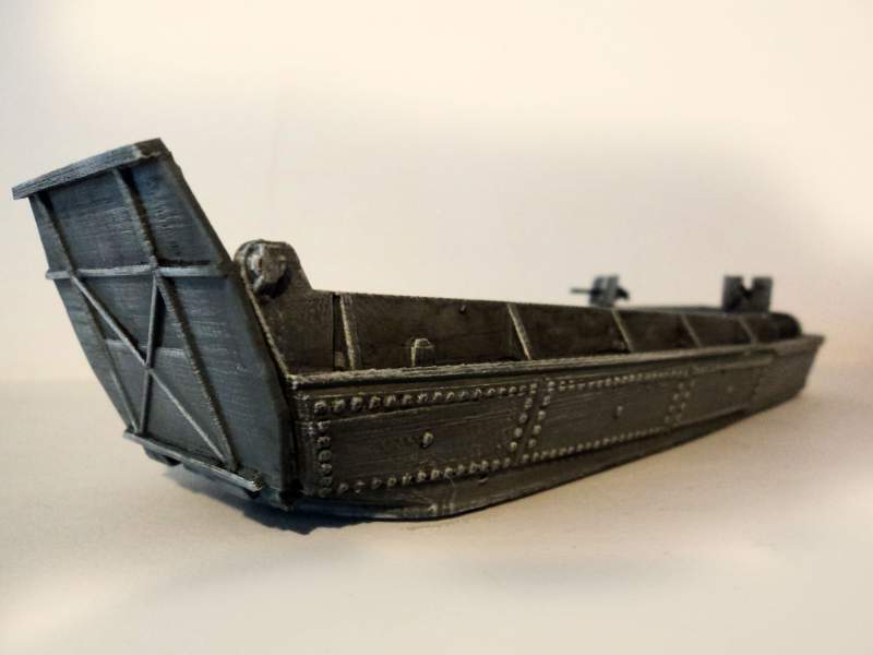 LCVP Higgins (Late armored version) US landing craft 1:56 (28mm)