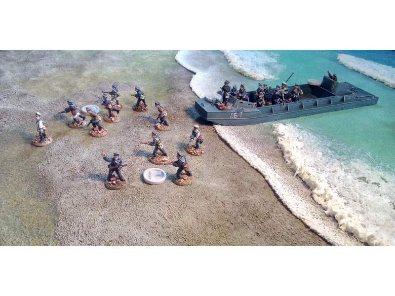 DB Soviet landing craft 1:56 (28mm)