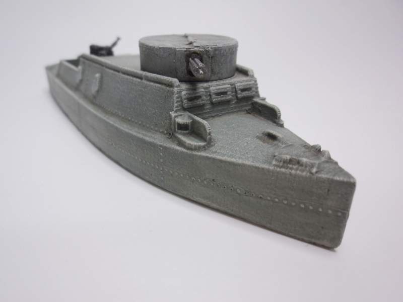 BK-2 (or Type D) Soviet Riverine Gunboat 1:56 (28mm)