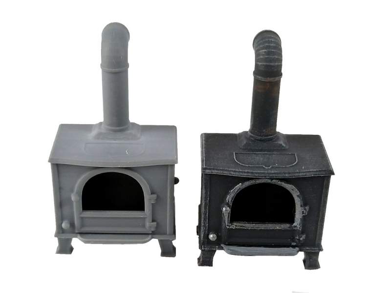 Wood stove 28mm (1/56)